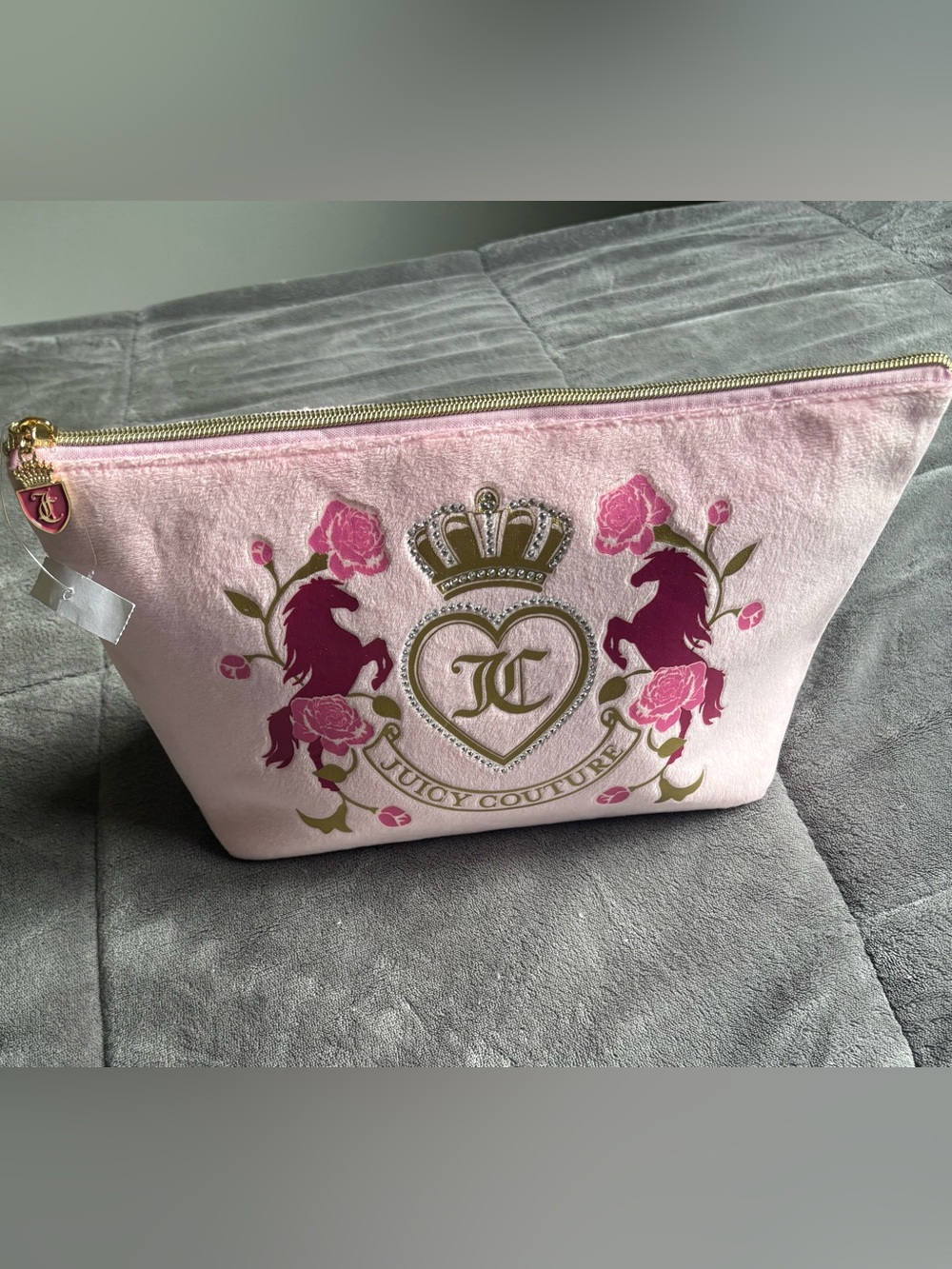Juicy Couture Pink makeup bag